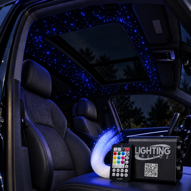 Lighting Trendz Hyper Pro RGBW Starlight Headliner Kit; 550 Fibers main image